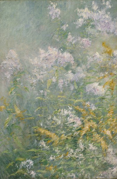 Meadow Flowers (Golden Rod and Wild Aster) by John Henry Twachtman